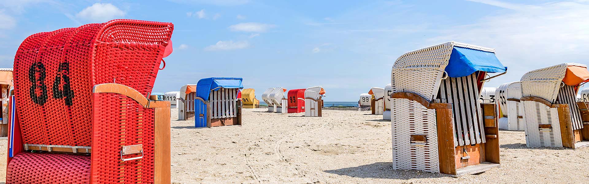 Carolinensiel-Harlesiel am Strand