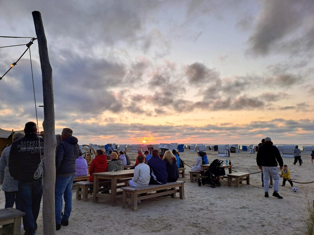 Am Strand in Harlesiel